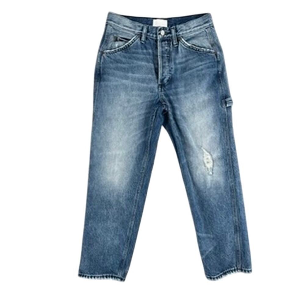 Boyish Jeans Bailey Size 26 Hard Days Night Carpenter Straight Leg Cropped